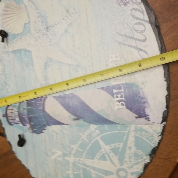 Nautical lighthouse slate sign - Picture 6 of 7